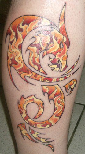 Feuerdrache Tribal