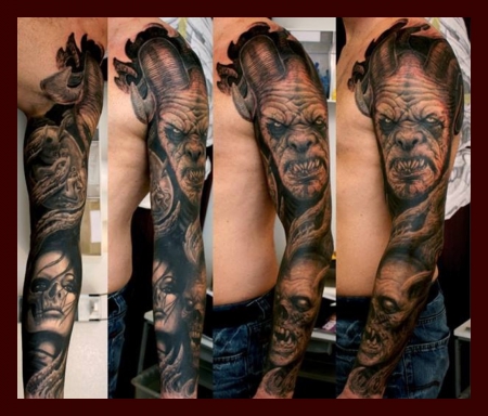 Demon sleeve