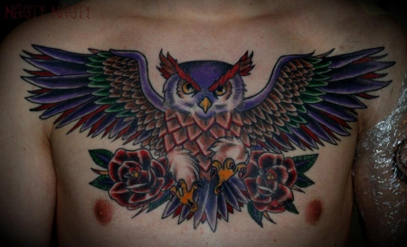 neo traditional owl
