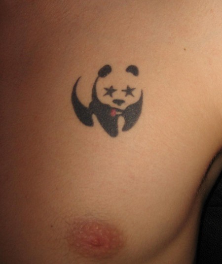 Pandabär von WWF und Frittenbude