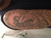 Ausgeheiltes tattoo 