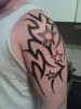 Tribal mit Sternen