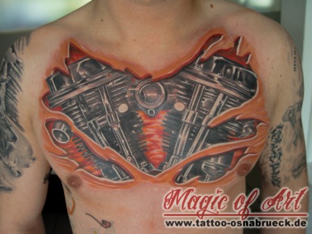 tattoo-designer: motor | Tattoos von Tattoo-Bewertung.de