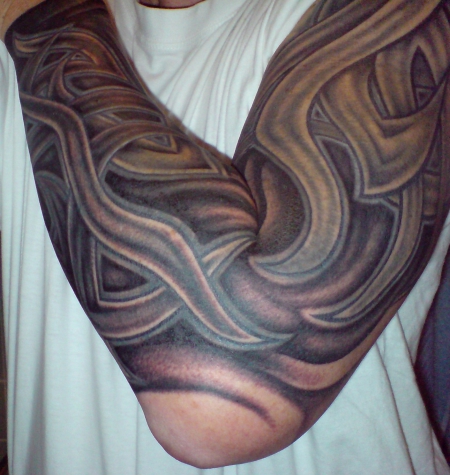 Bild 2. Tattoo überarbeitet.