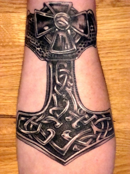 thor-Tattoo: Thor´s Hammer