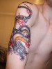 mein erstes tattoo 1 tag alt))
