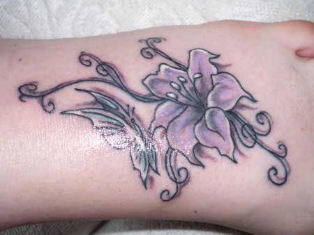 Fußtattoo