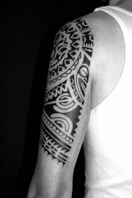 polynesisch, tahiti tattoo,