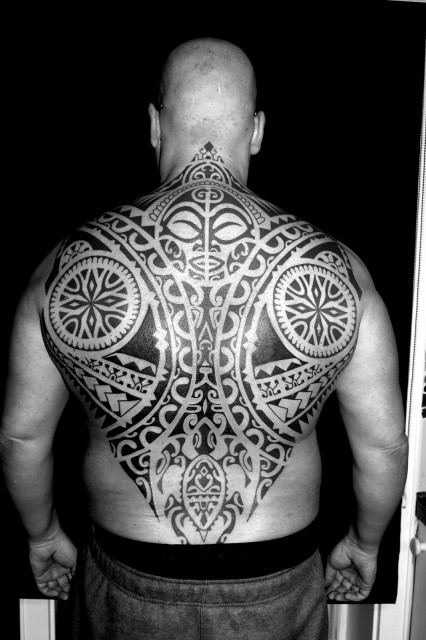 tahiti tattoo, polynesisch