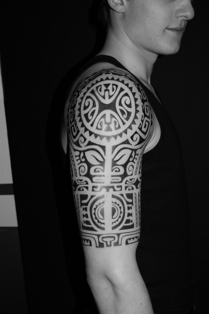 polynesisch, tahiti tattoo,