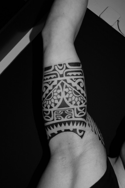 tahiti tattoo, polynesisch