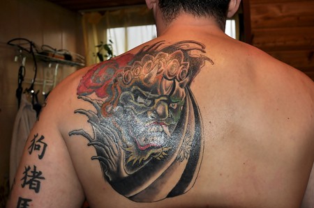 cover up / nach 7 std