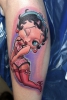 Betty Boop  www.electrographictattoo.de