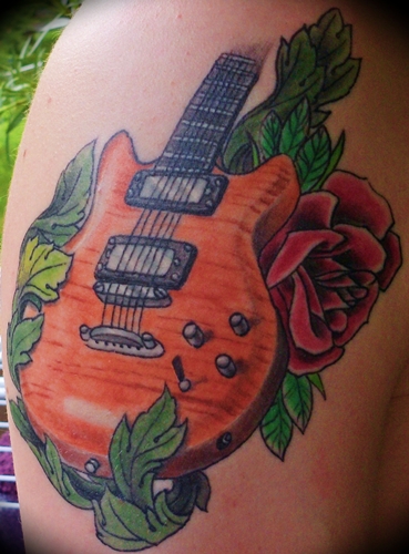 First Tattoo the Guitar :)