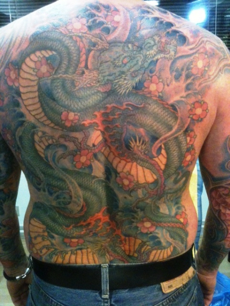 Drachen ist fertig