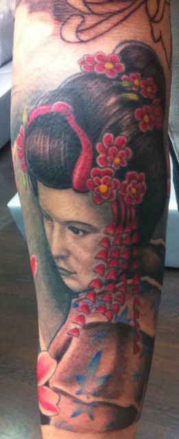 asia sleeve in progress