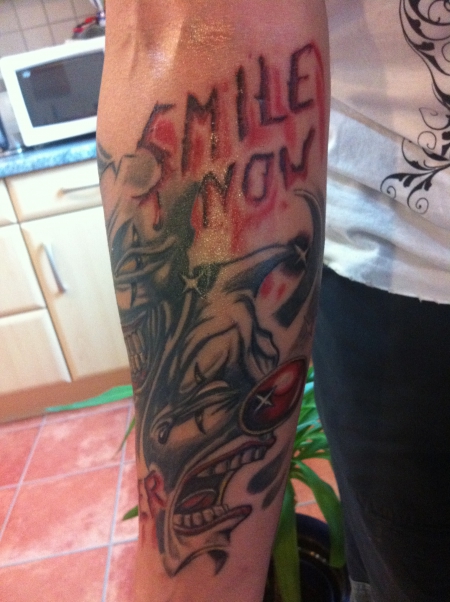 Smile now Cry later