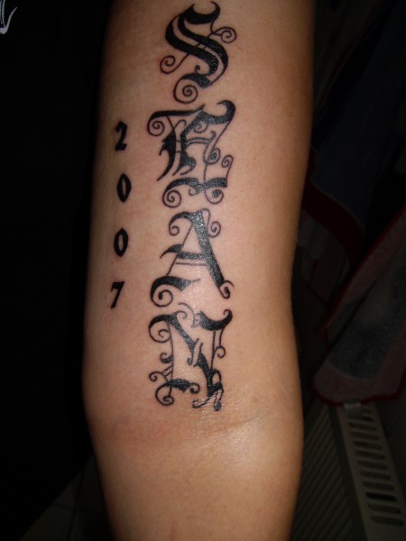 Name meines Sohnes und Geburtsjahr