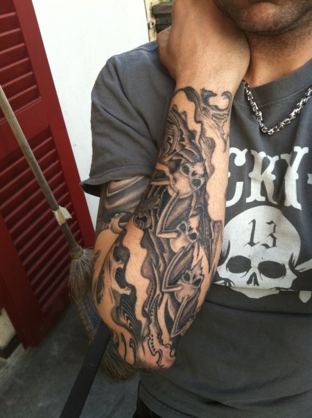 Full Sleeve Black and Grey Nr.4