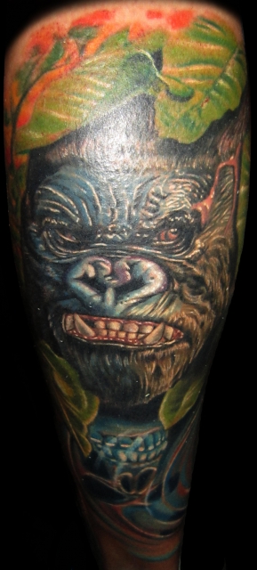Gorilla, 7 Stunden Arbeit