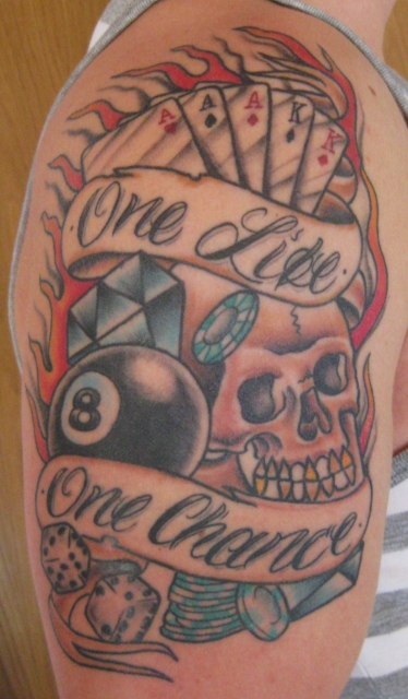 denyo96: one life, one chance | Tattoos von 