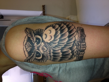 WhiteHenry1965 Uhu ist nicht nur zum Kleben da ;) Tattoos von Tattoo