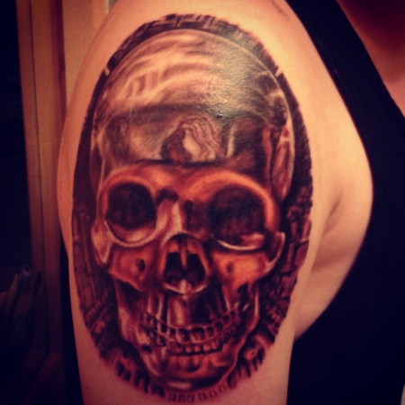 Totenkopf tattoo 