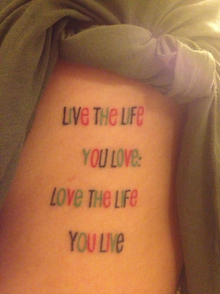 live the life you love