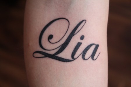 Name meiner Tochter "Lia"