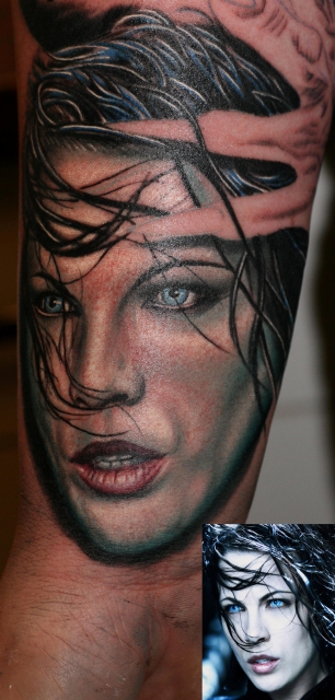Underworld Sleeve in Arbeit
