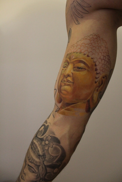 buddha tattoo (in arbeit)