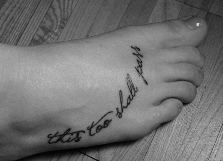 Eeni: this too shall pass | Tattoos von 