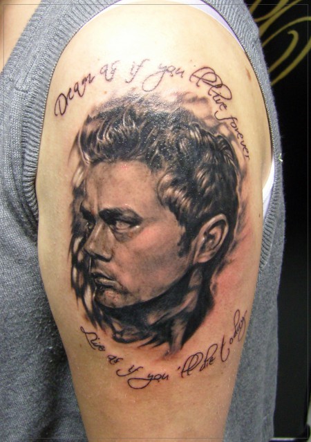CptThompson: James Dean | Tattoos von Tattoo-Bewertung.de