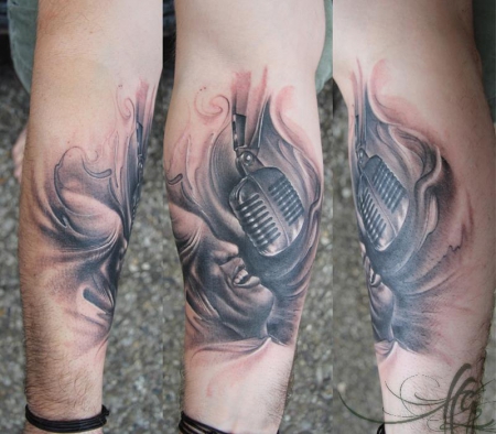 music-Tattoo: love music