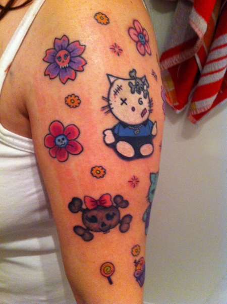 hello kitty-Tattoo: Kitties
