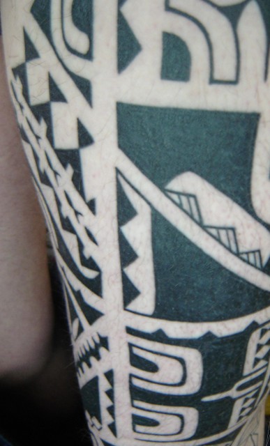 Mein Maori-Bein 2