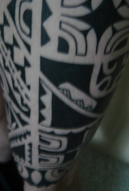 Mein Maori-Bein 3