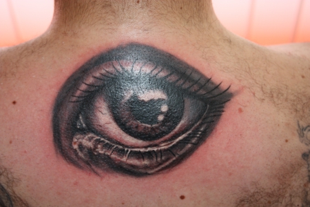 Auge /gestochen von Thilo  www.realistictattoo.de