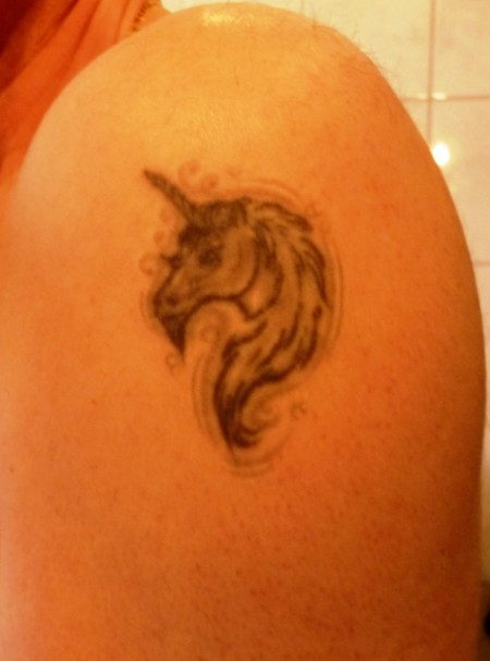 Einhornkopf in SW
