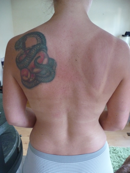 Kann ich mein Rückentattoo Covern???