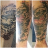 Cover Up meines ersten Tattoo`s