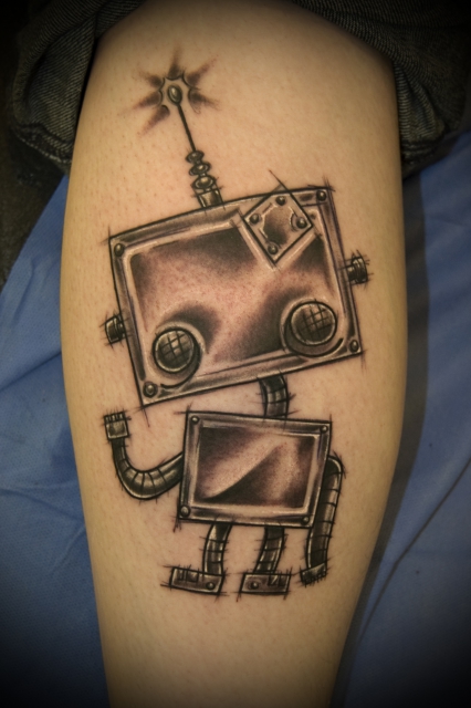 Roboter Skizze