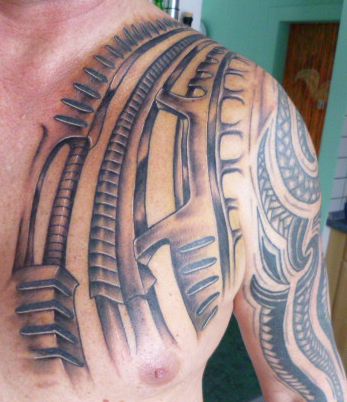 polynesisch-Tattoo: Meine Tattooerweiterung ist jetzt fertig