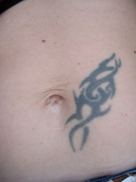 15 Jahre altes Bio-Tattoo, bald gecovert