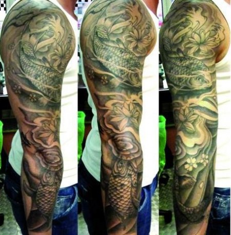 Arm frau ganzer tattoo Tattoo Arm
