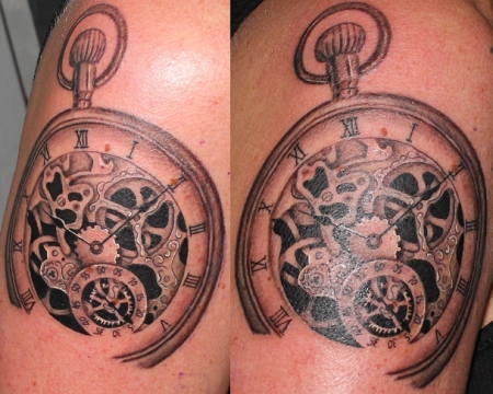 Uhr (Sleeve in Arbeit)