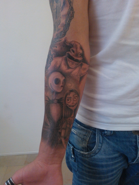 Tim Burton Sleeve (2) - Detail