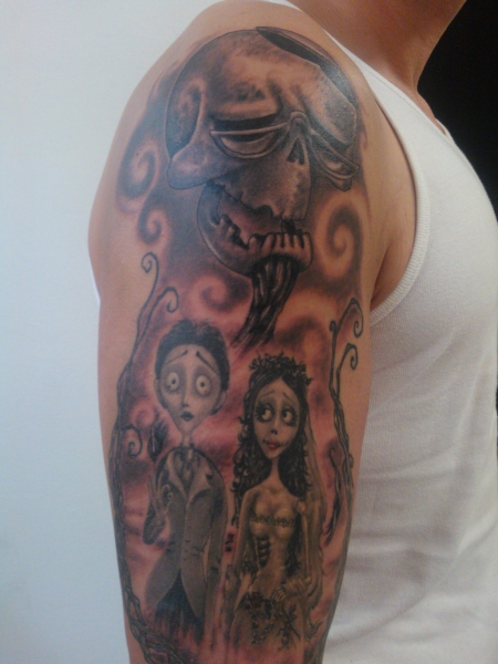 Tim Burton Sleeve (3) - Detail