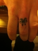 Schleife Mittelfinger