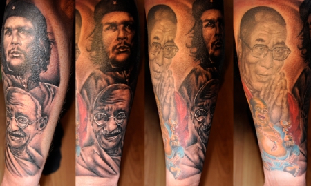 Portraits (Che & Gandhi)